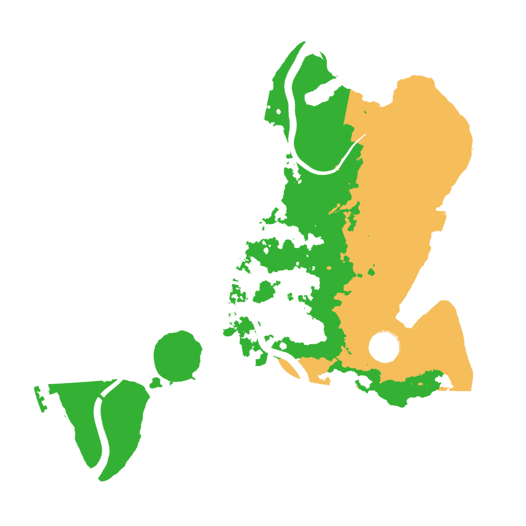 Biome Rust Map: Procedural Map, Size: 3000, Seed: 63183622