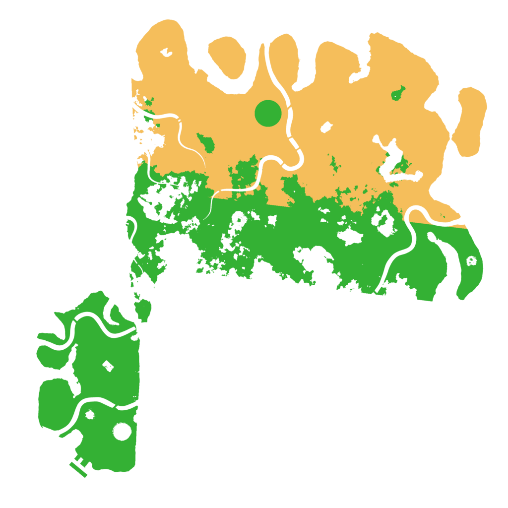 Biome Rust Map: Procedural Map, Size: 5000, Seed: 6789