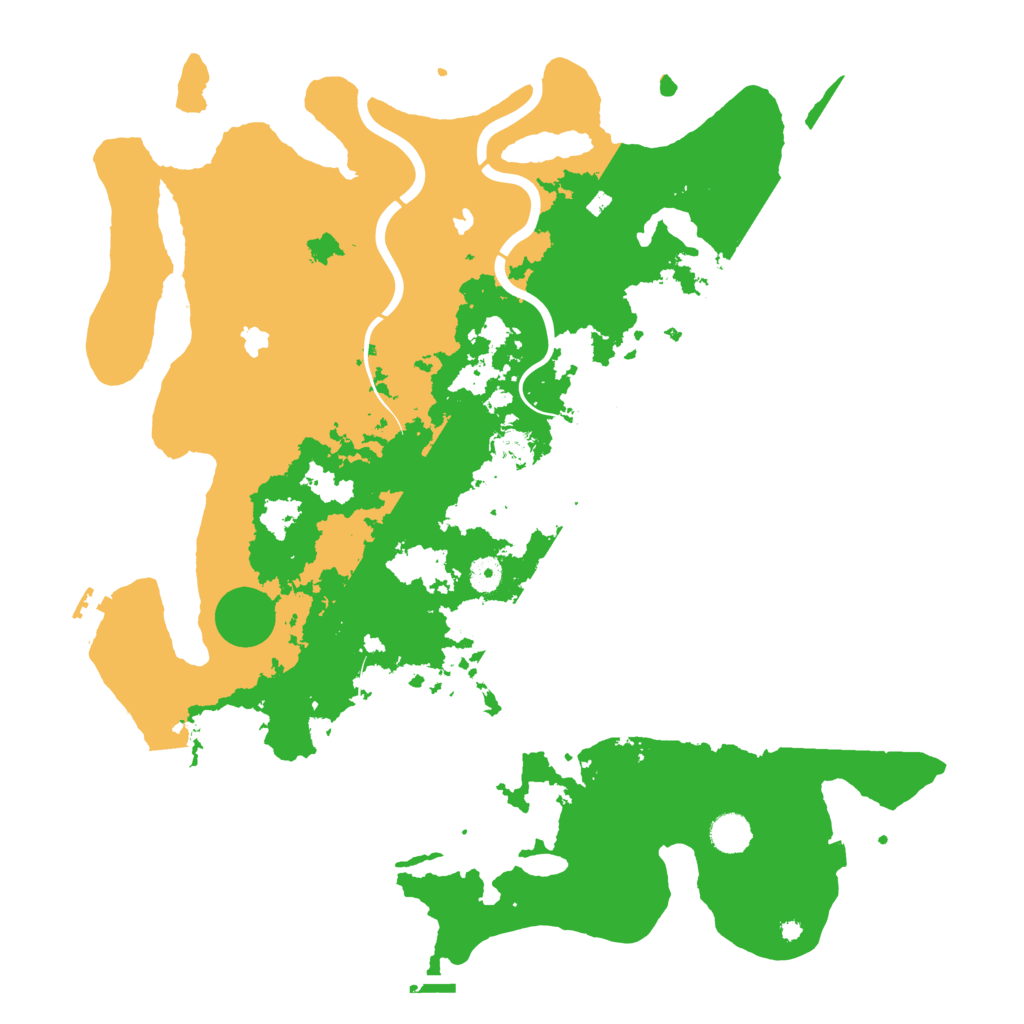 Biome Rust Map: Procedural Map, Size: 4500, Seed: 902698394