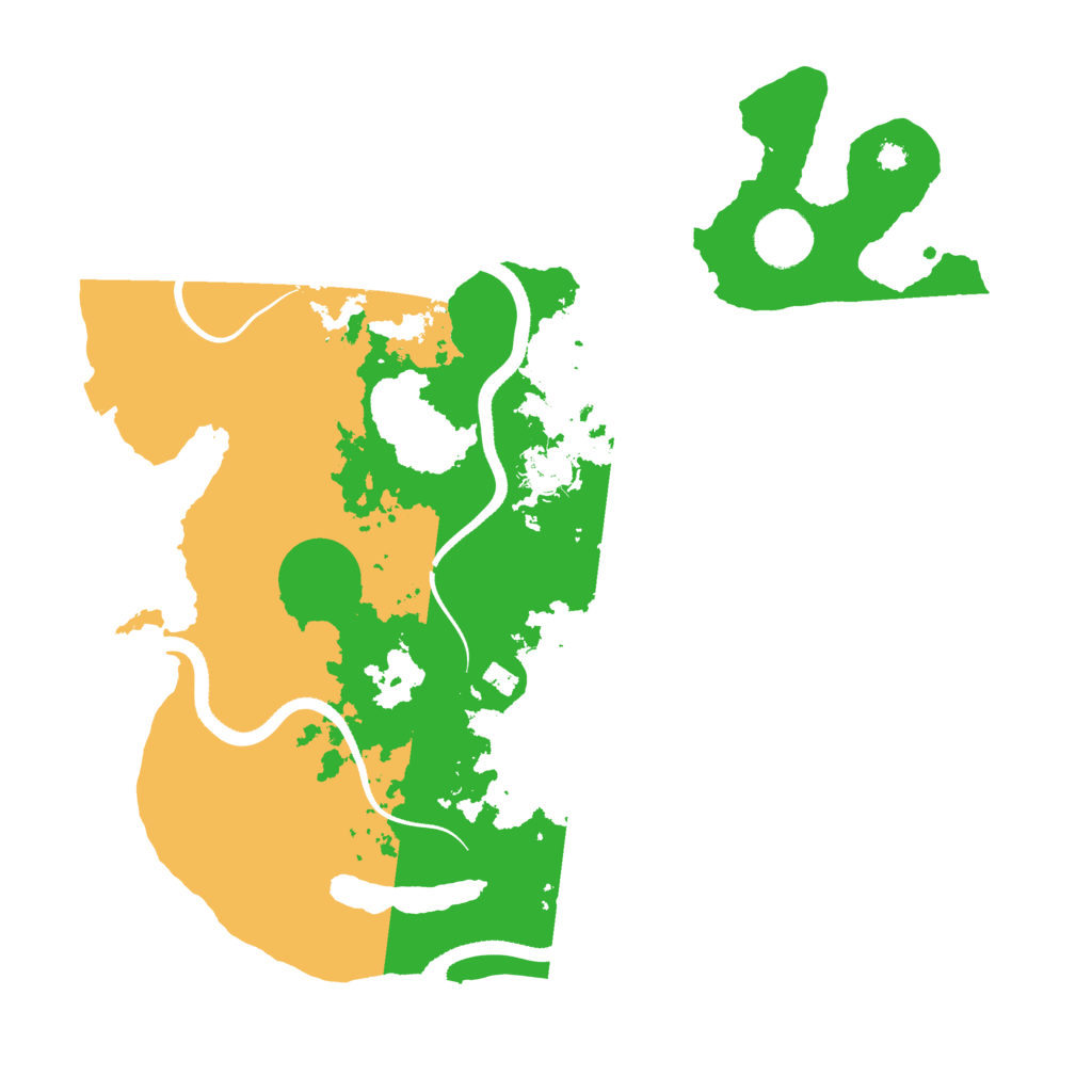 Biome Rust Map: Procedural Map, Size: 3500, Seed: 1030608998