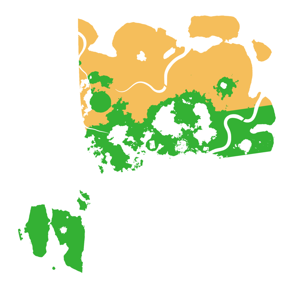 Biome Rust Map: Procedural Map, Size: 4000, Seed: 2049427