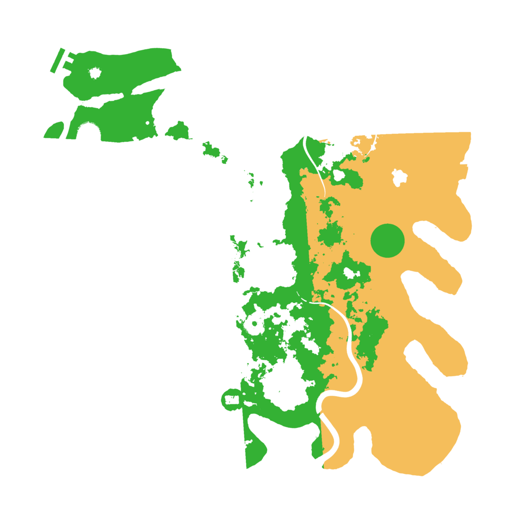 Biome Rust Map: Procedural Map, Size: 4000, Seed: 371800420