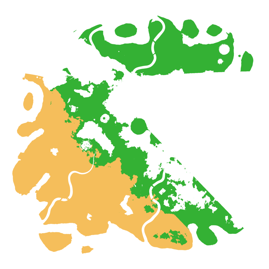 Biome Rust Map: Procedural Map, Size: 4500, Seed: 563076579