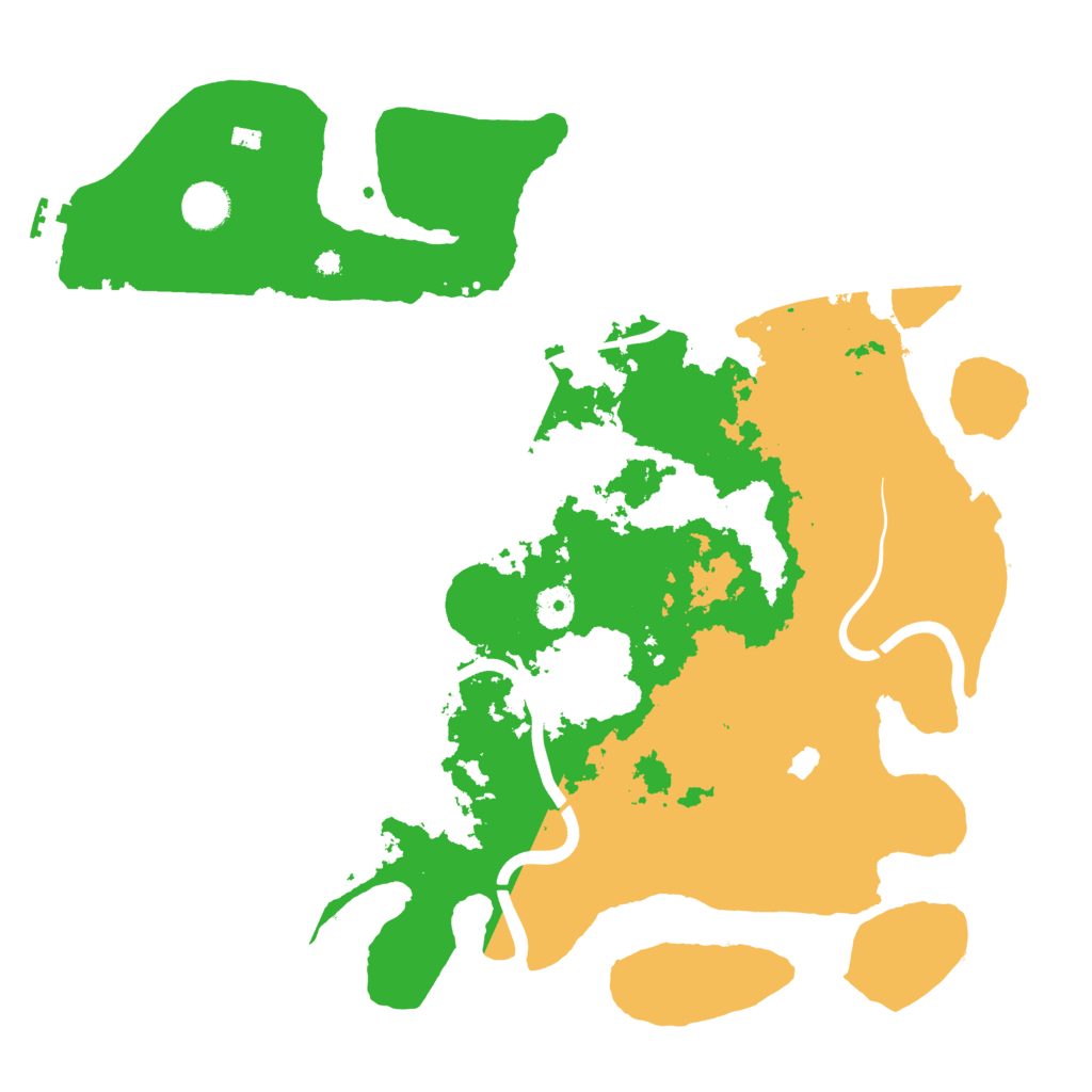 Biome Rust Map: Procedural Map, Size: 4000, Seed: 539441296