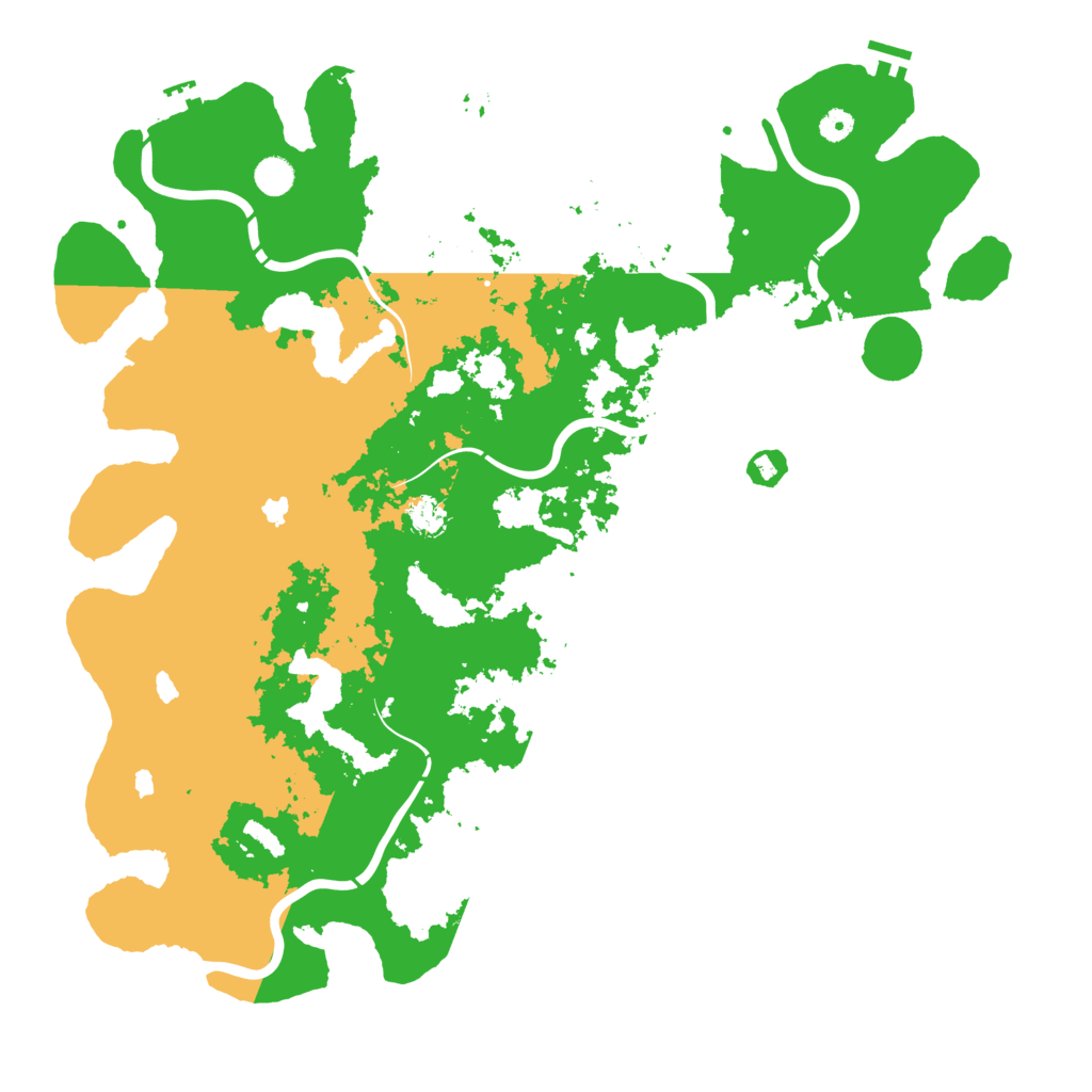 Biome Rust Map: Procedural Map, Size: 5000, Seed: 213857