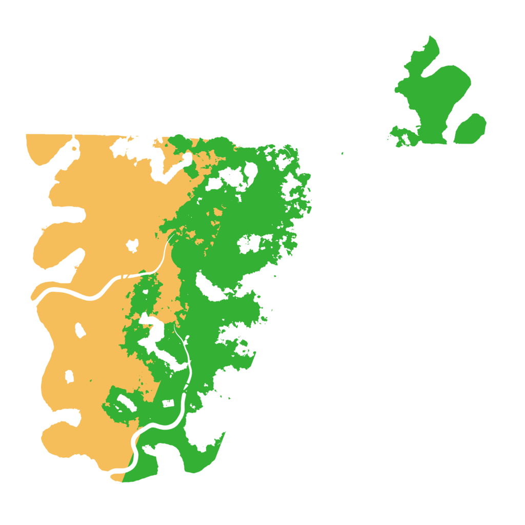 Biome Rust Map: Procedural Map, Size: 5000, Seed: 213857
