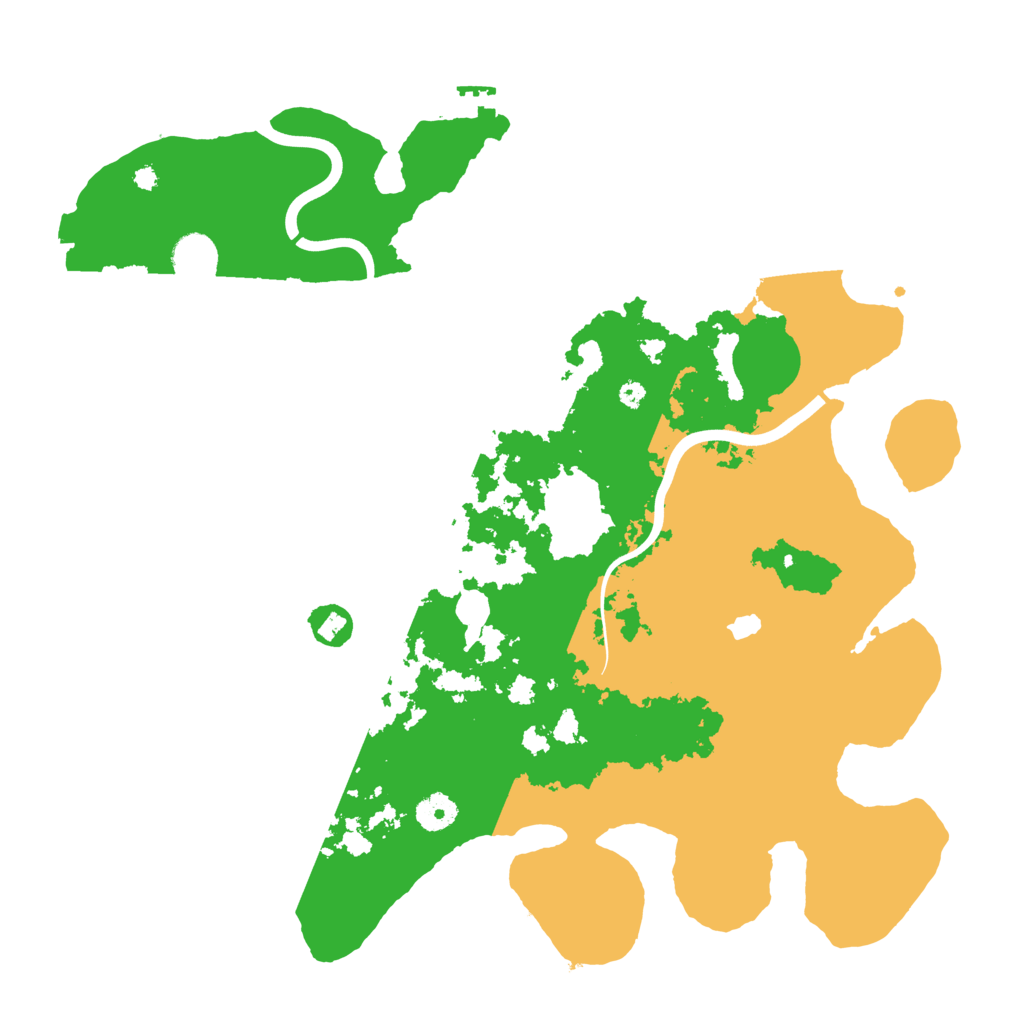 Biome Rust Map: Procedural Map, Size: 4000, Seed: 75869734