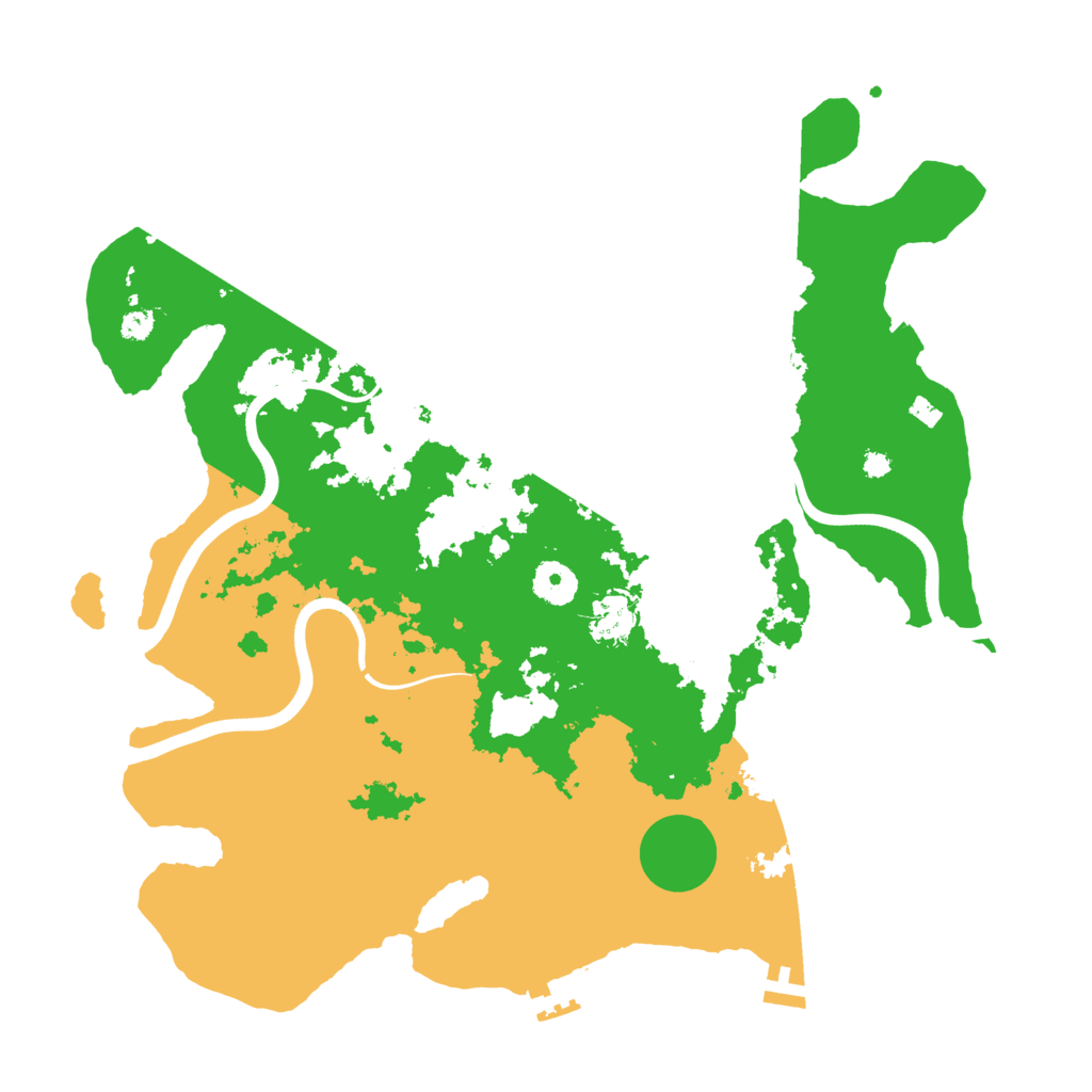 Biome Rust Map: Procedural Map, Size: 3750, Seed: 322241722