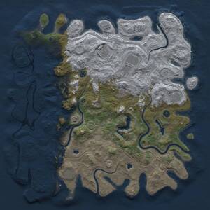 Thumbnail Rust Map: Procedural Map, Size: 4750, Seed: 5146498, 14 Monuments