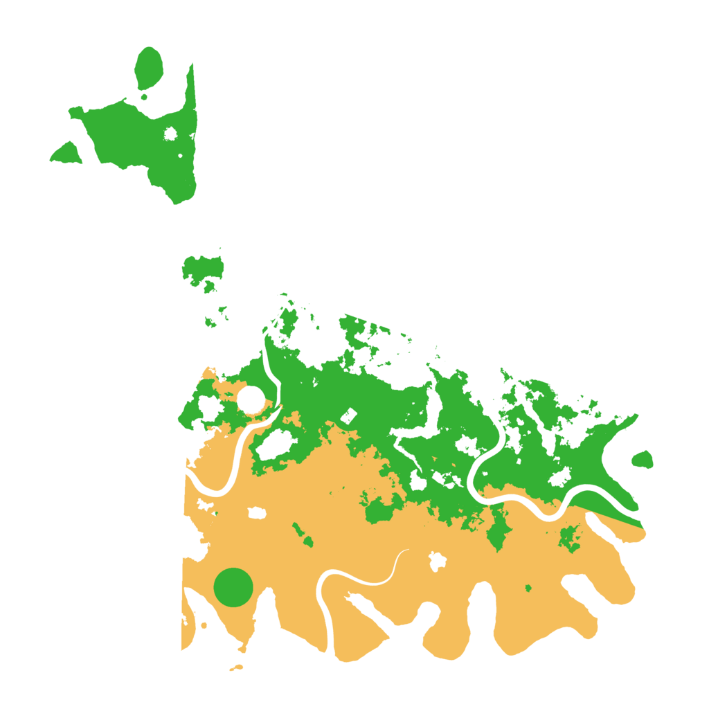 Biome Rust Map: Procedural Map, Size: 4750, Seed: 5146498
