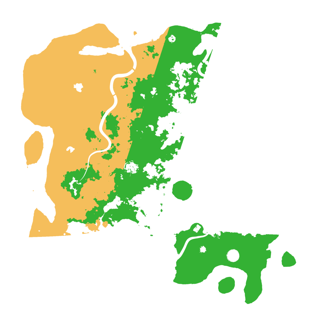 Biome Rust Map: Procedural Map, Size: 4500, Seed: 719186293