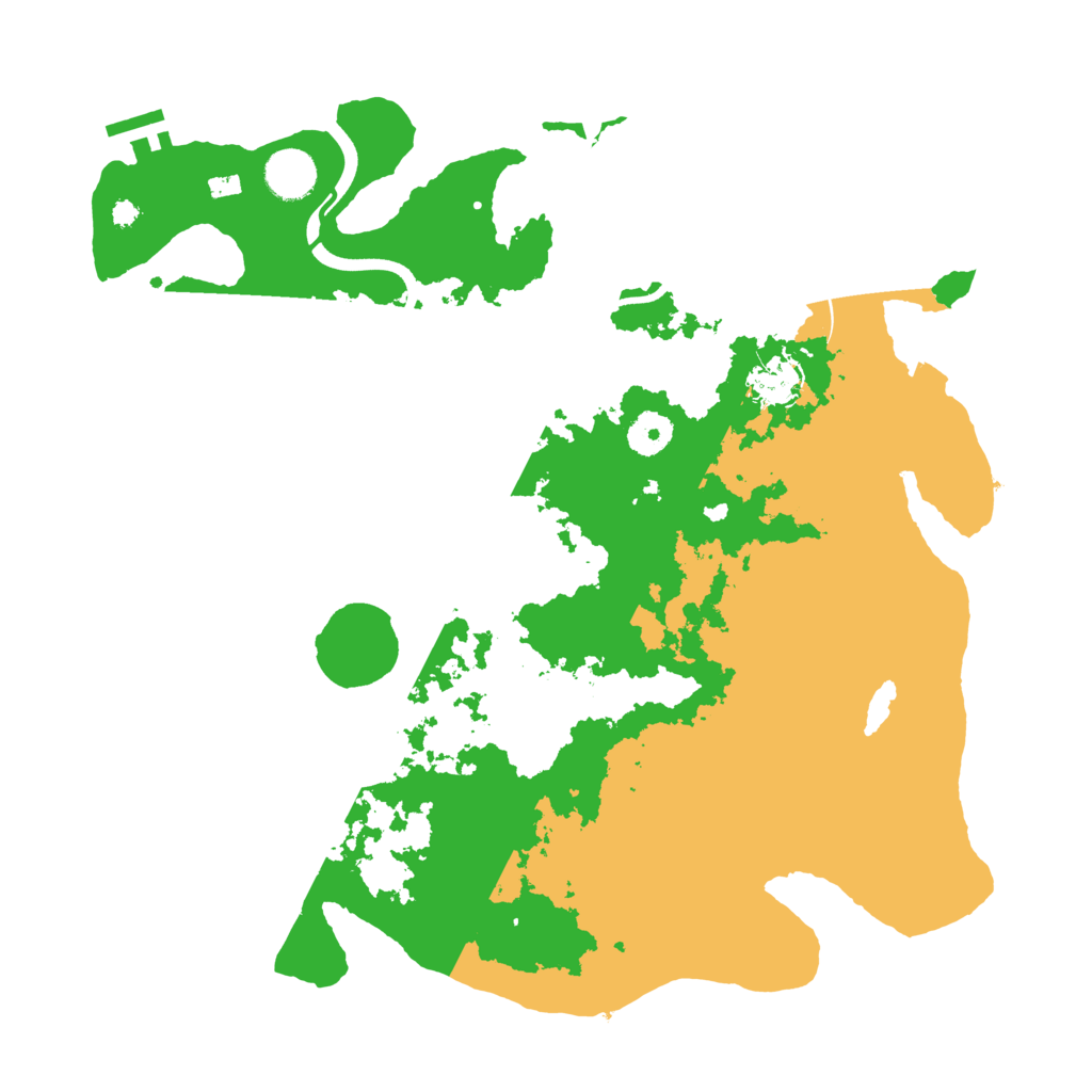 Biome Rust Map: Procedural Map, Size: 3750, Seed: 204209799