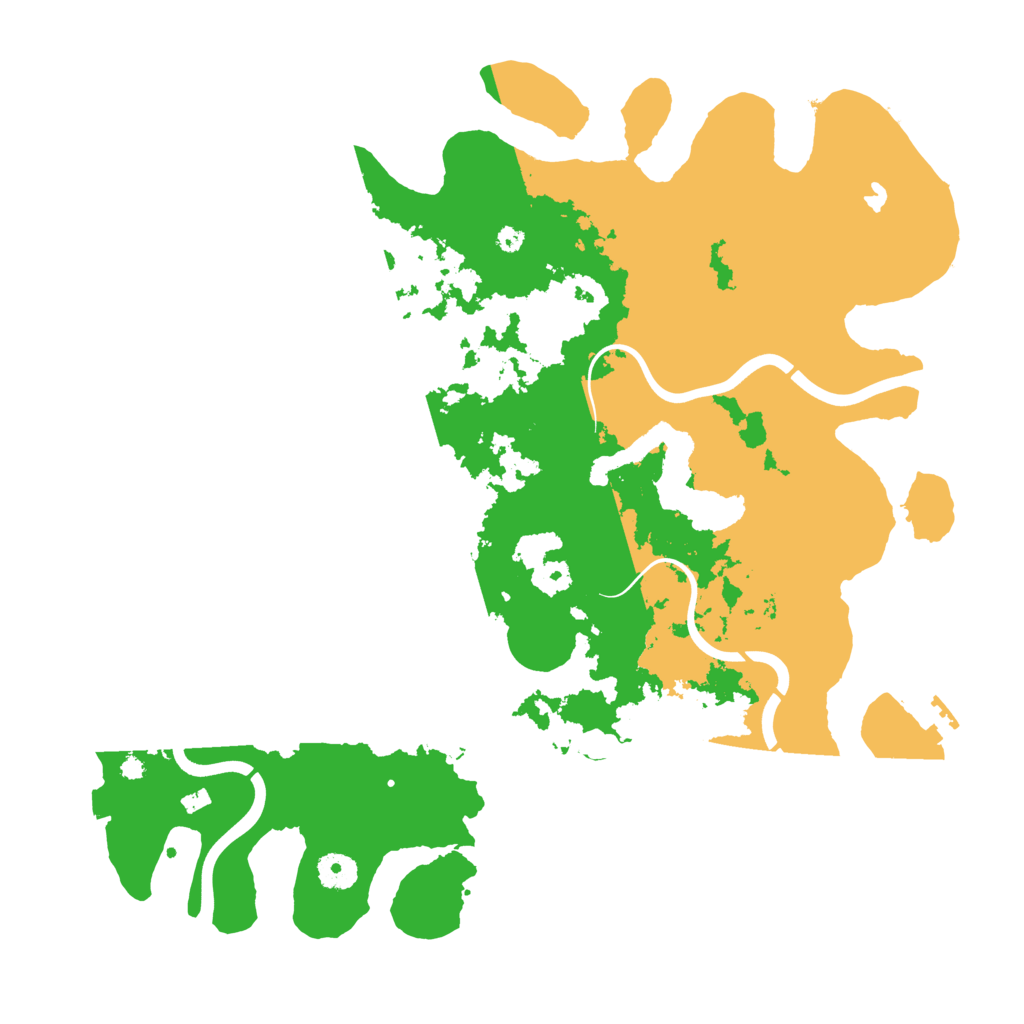 Biome Rust Map: Procedural Map, Size: 4000, Seed: 559754412