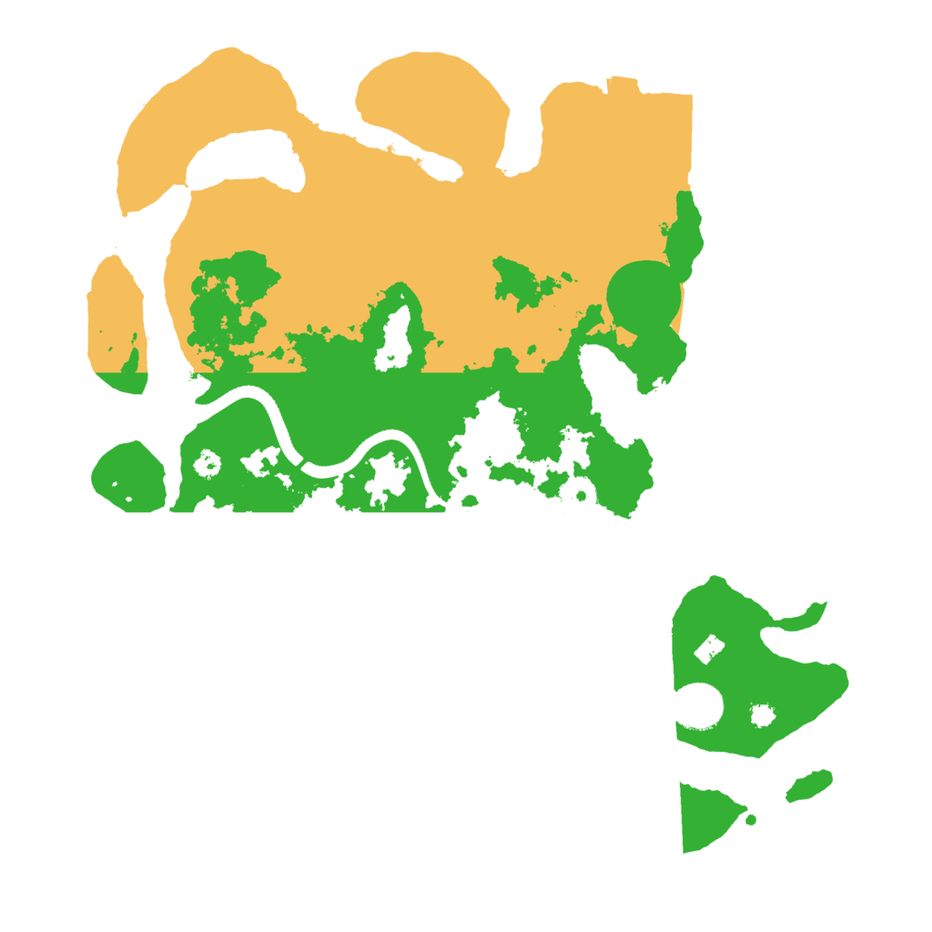 Biome Rust Map: Procedural Map, Size: 3500, Seed: 1371959884