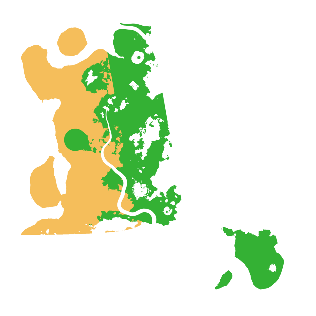 Biome Rust Map: Procedural Map, Size: 3750, Seed: 41578