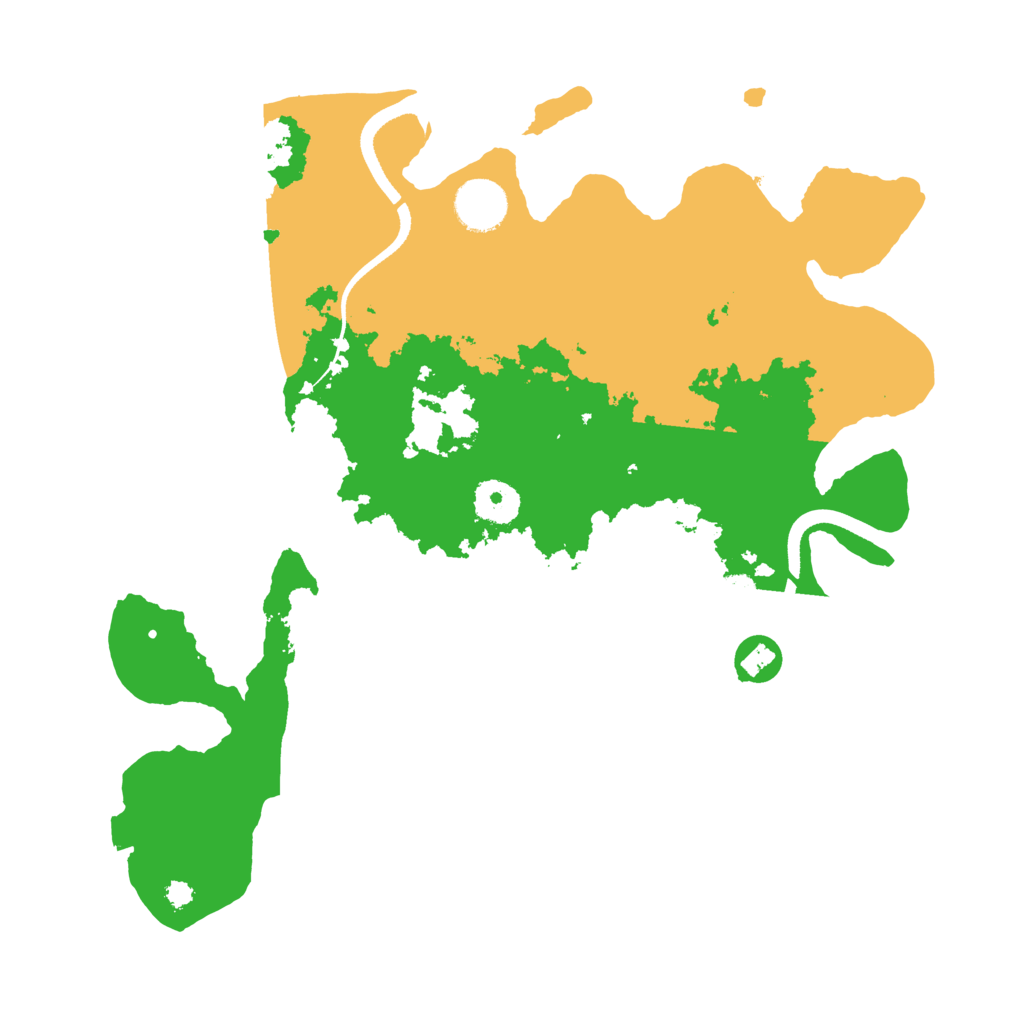 Biome Rust Map: Procedural Map, Size: 3450, Seed: 929955030