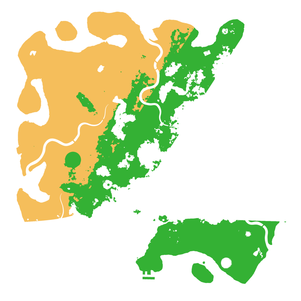 Biome Rust Map: Procedural Map, Size: 5000, Seed: 1908197945
