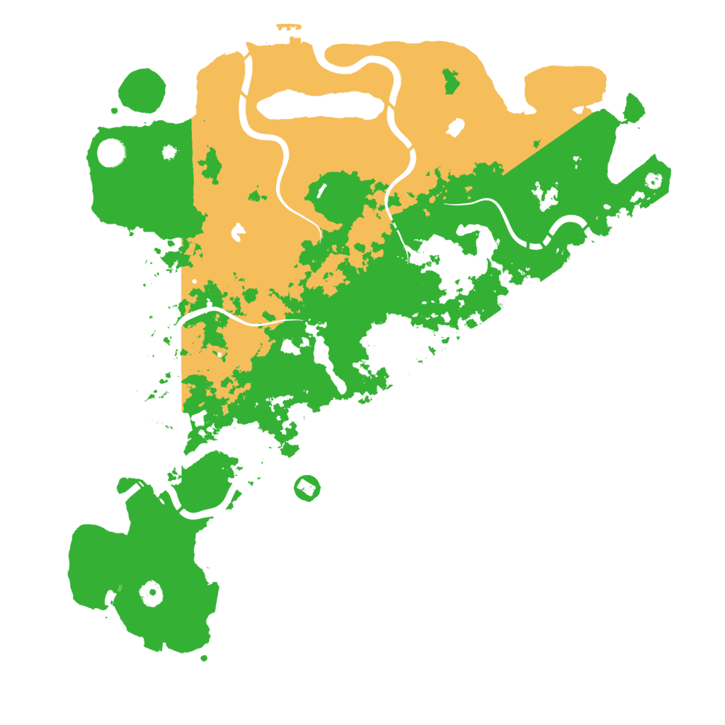 Biome Rust Map: Procedural Map, Size: 4500, Seed: 436159968