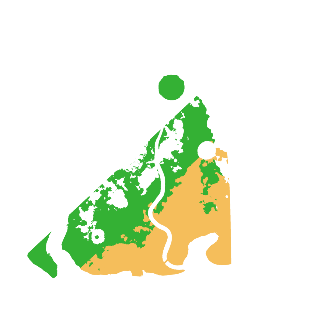 Biome Rust Map: Procedural Map, Size: 3250, Seed: 400486079