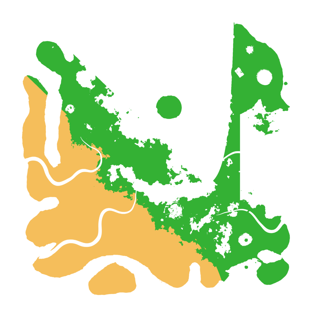 Biome Rust Map: Procedural Map, Size: 3750, Seed: 826094093