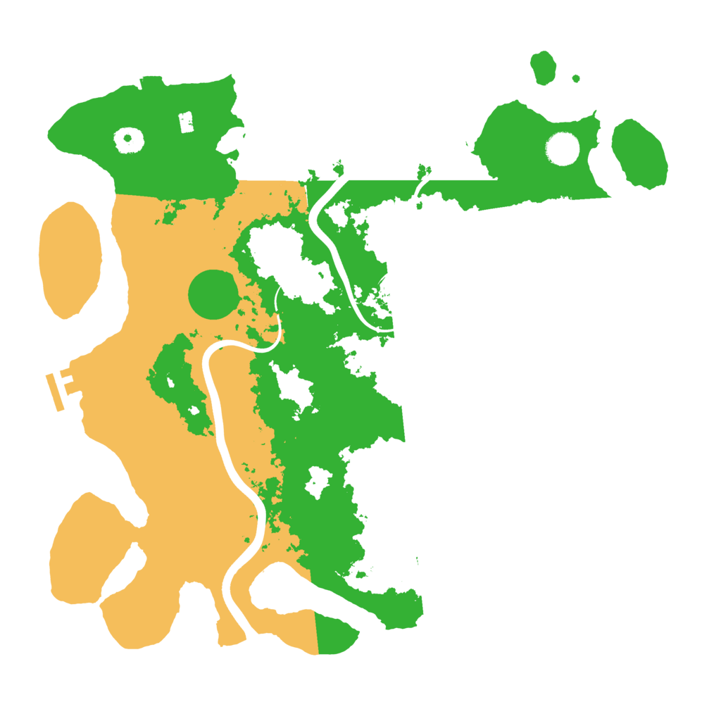 Biome Rust Map: Procedural Map, Size: 3800, Seed: 1075871238