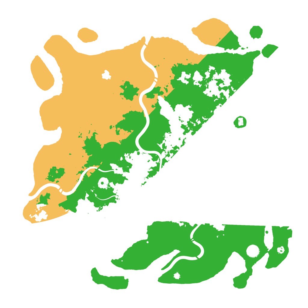 Biome Rust Map: Procedural Map, Size: 4250, Seed: 651937797