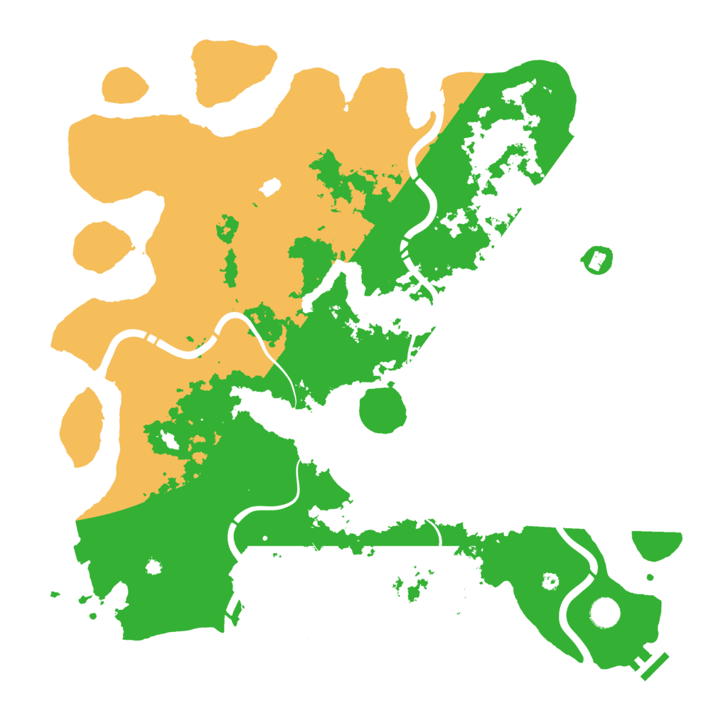 Biome Rust Map: Procedural Map, Size: 4250, Seed: 20875248