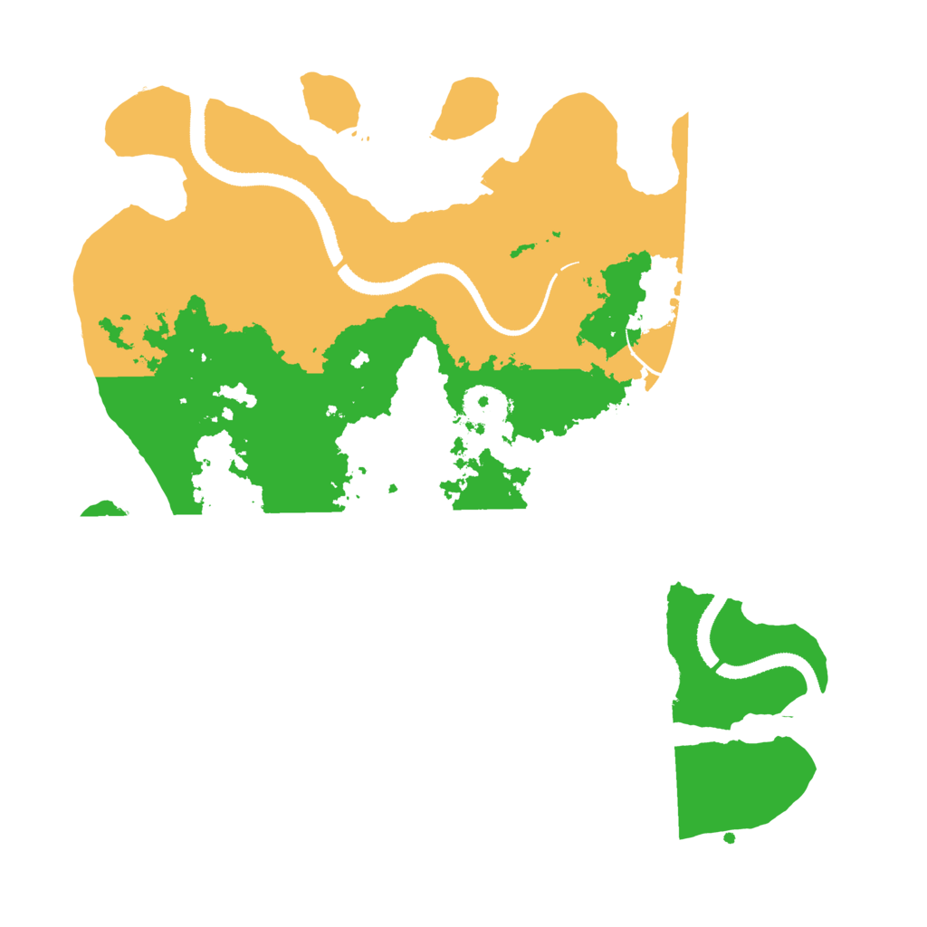 Biome Rust Map: Procedural Map, Size: 3250, Seed: 1448196246