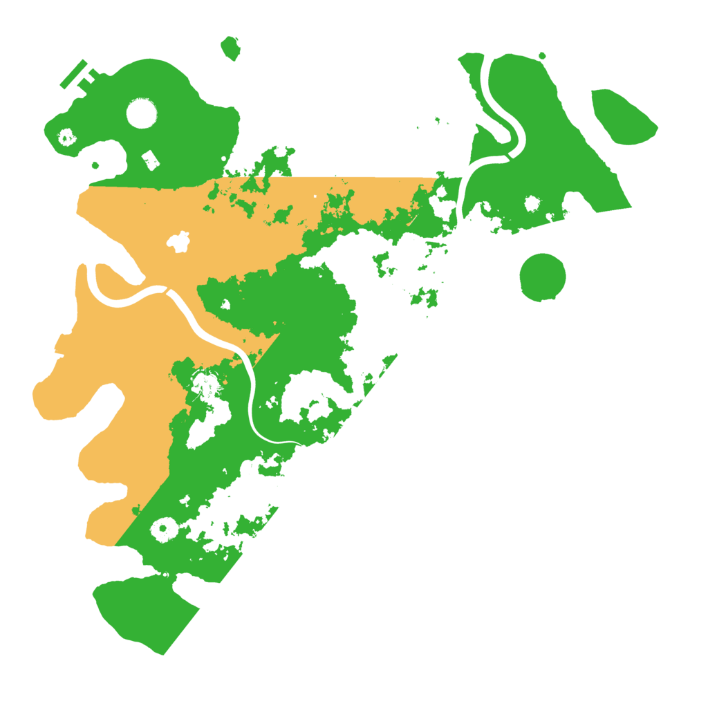 Biome Rust Map: Procedural Map, Size: 4096, Seed: 79941861