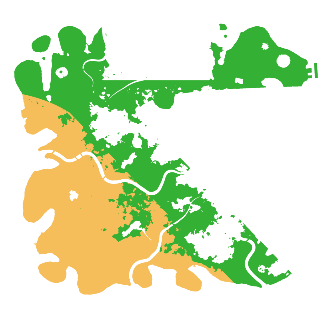 Biome Rust Map: Procedural Map, Size: 4250, Seed: 796648124