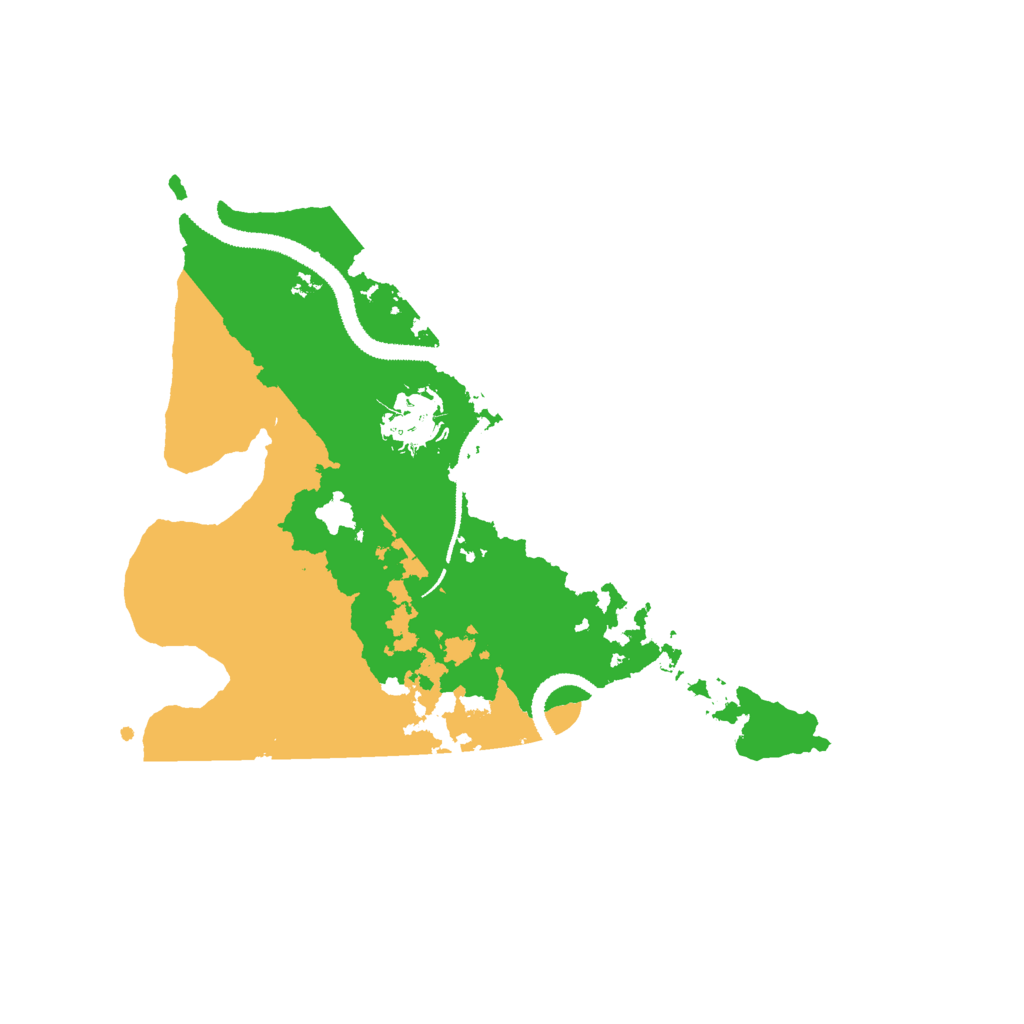 Biome Rust Map: Procedural Map, Size: 3000, Seed: 1065747038