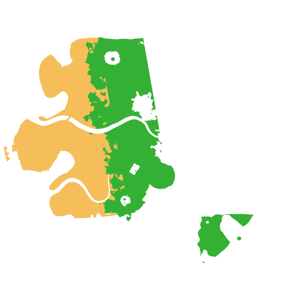 Biome Rust Map: Procedural Map, Size: 3000, Seed: 95031