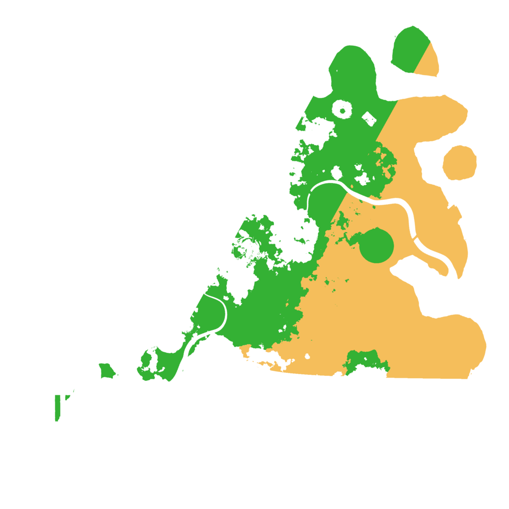 Biome Rust Map: Procedural Map, Size: 3900, Seed: 1497659923