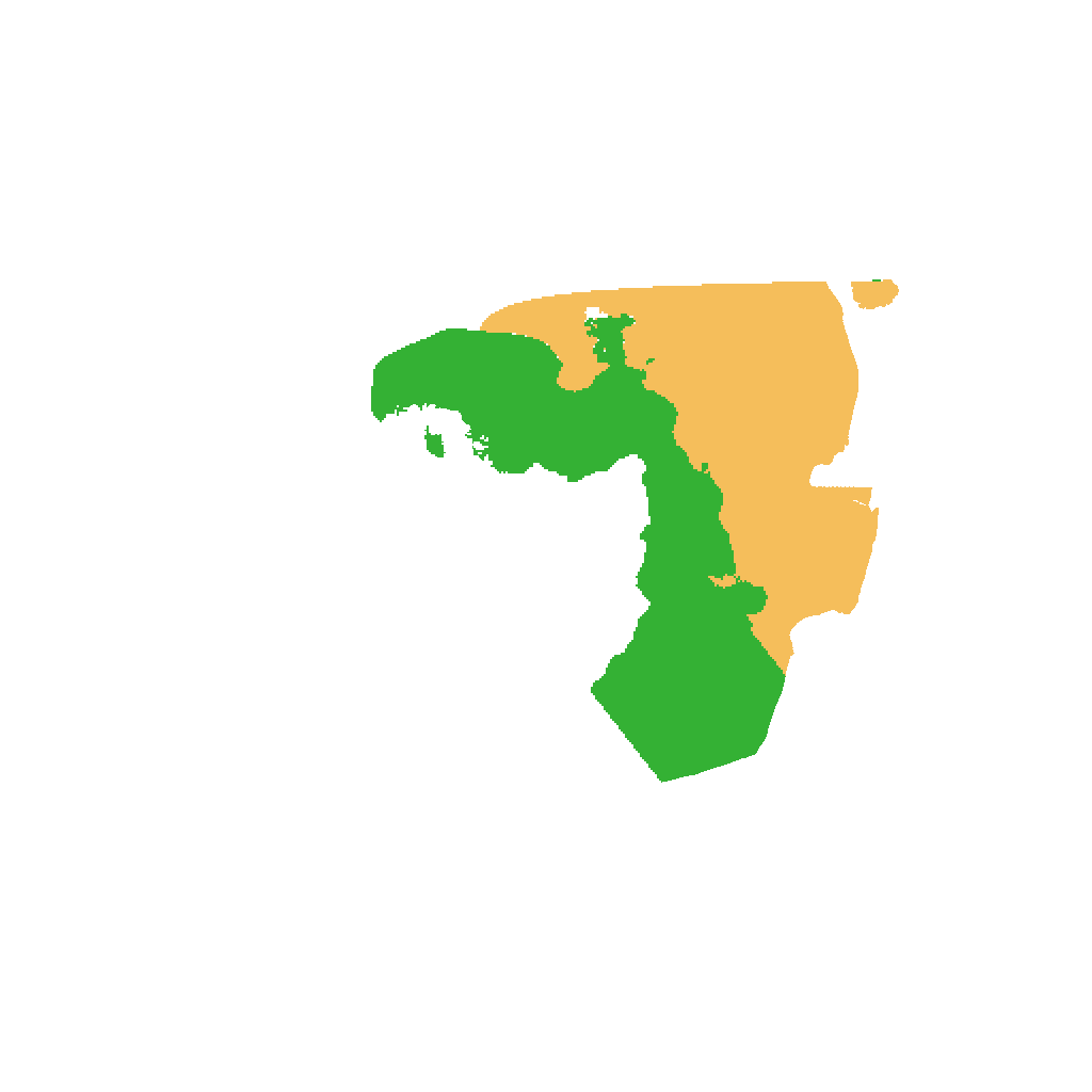 Biome Rust Map: Procedural Map, Size: 1000, Seed: 25896