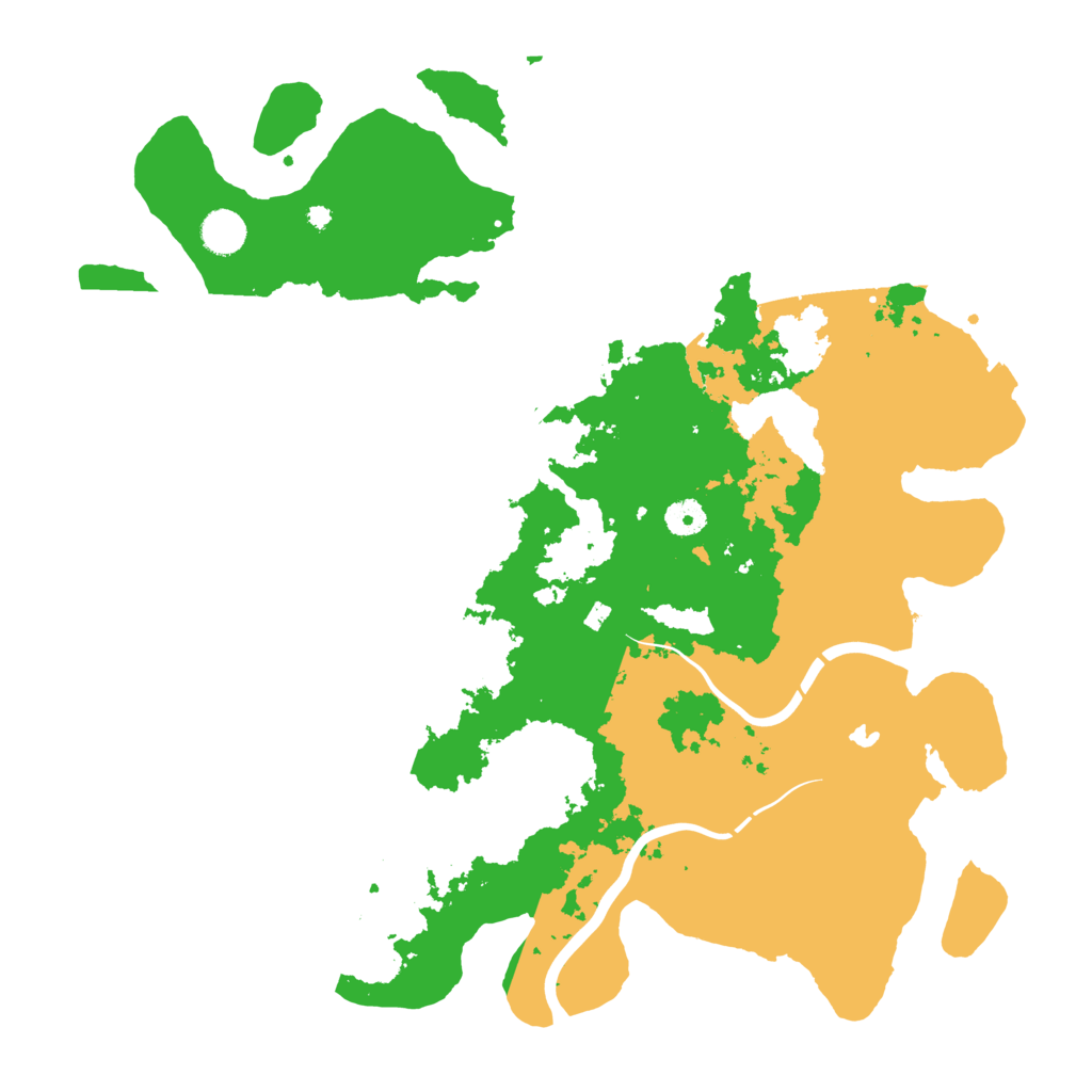 Biome Rust Map: Procedural Map, Size: 4250, Seed: 486864789