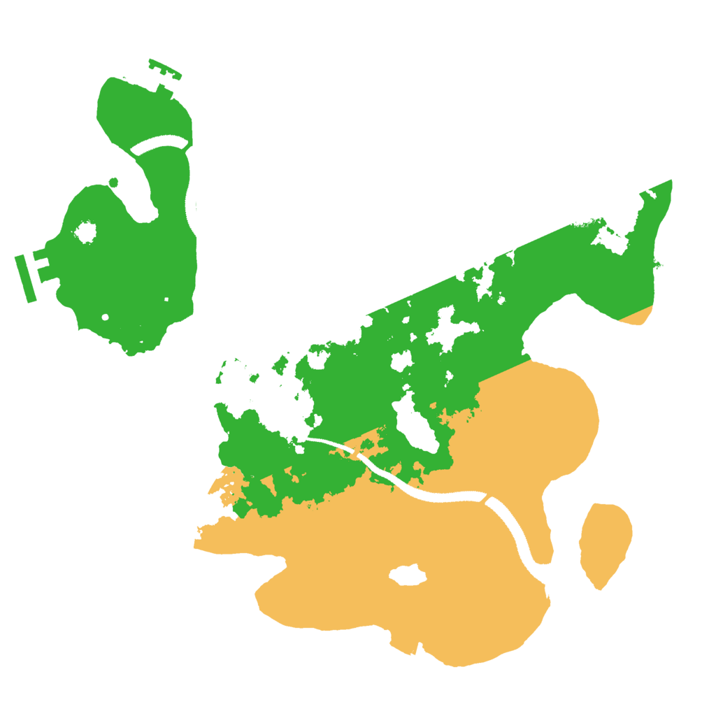 Biome Rust Map: Procedural Map, Size: 3000, Seed: 1308712269