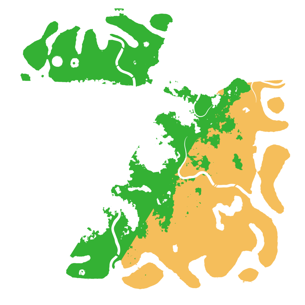 Biome Rust Map: Procedural Map, Size: 5000, Seed: 69000000