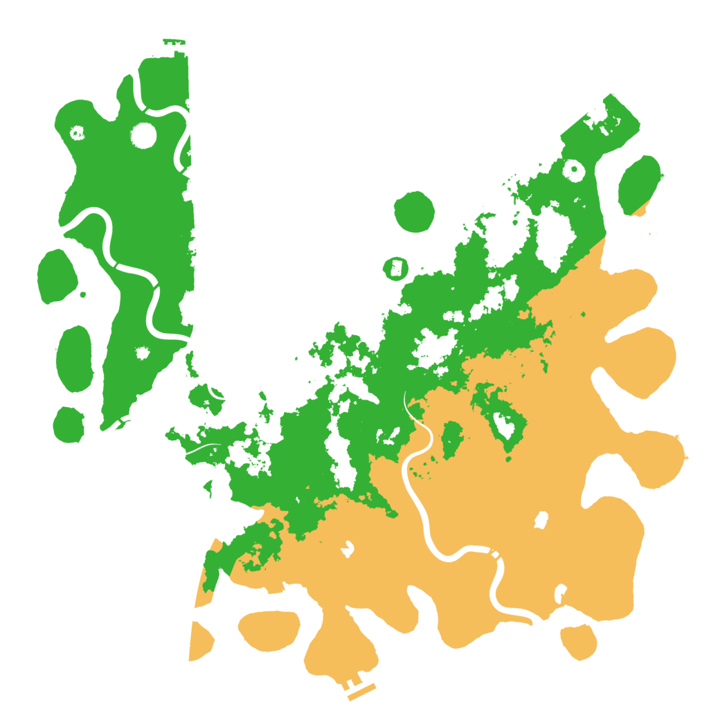 Biome Rust Map: Procedural Map, Size: 4800, Seed: 1841007364