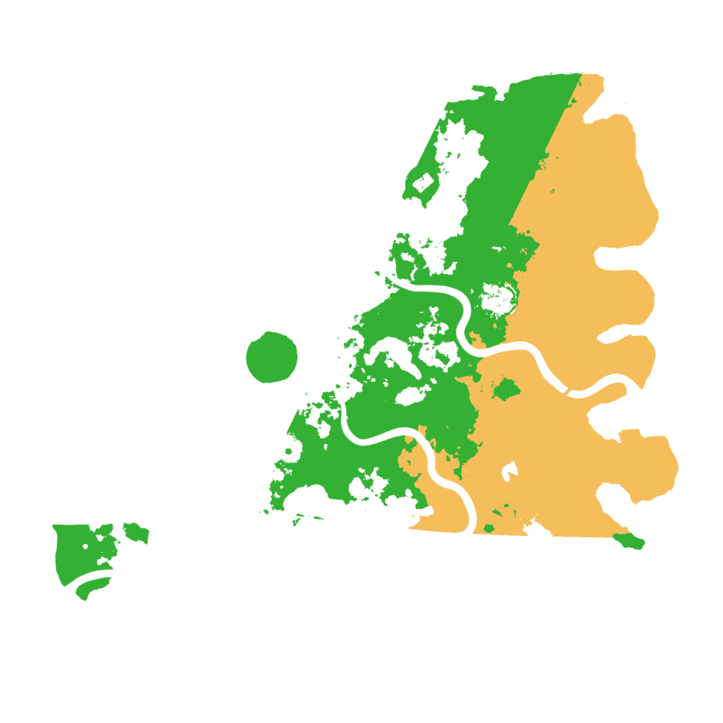 Biome Rust Map: Procedural Map, Size: 4000, Seed: 255010810