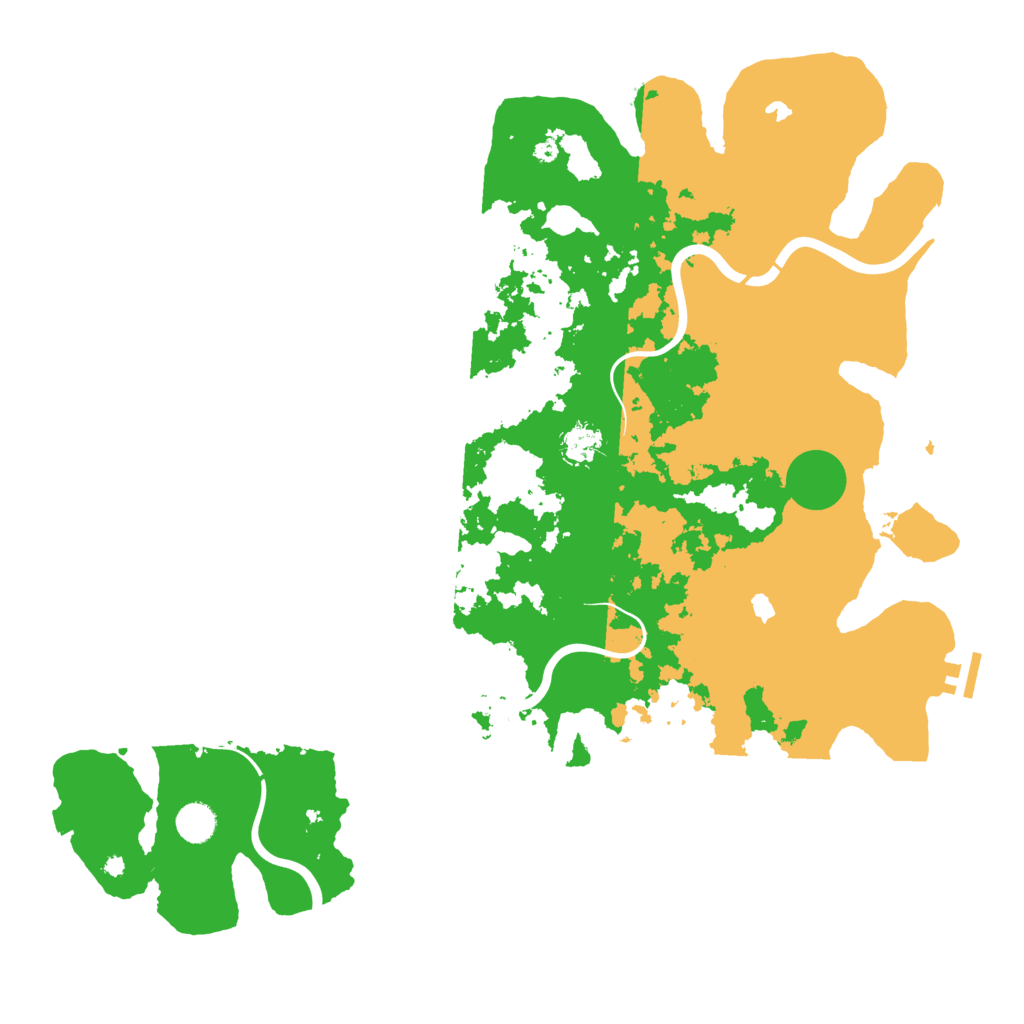 Biome Rust Map: Procedural Map, Size: 4500, Seed: 94844231