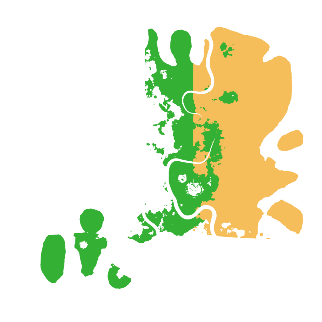 Biome Rust Map: Procedural Map, Size: 3750, Seed: 981252345