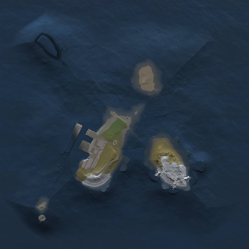 Rust Map: Procedural Map, Size: 1500, Seed: 1668957120, 2 Monuments