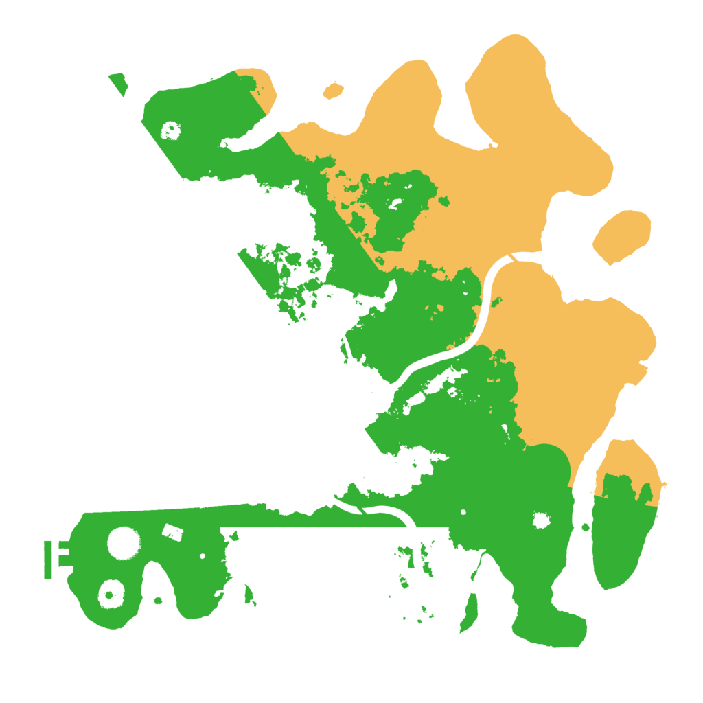 Biome Rust Map: Procedural Map, Size: 3750, Seed: 1438724292