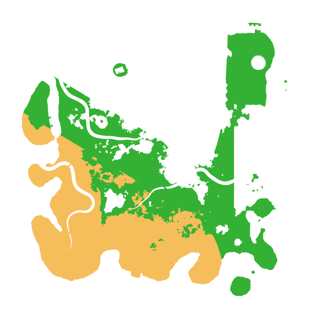 Biome Rust Map: Procedural Map, Size: 3800, Seed: 1886973650