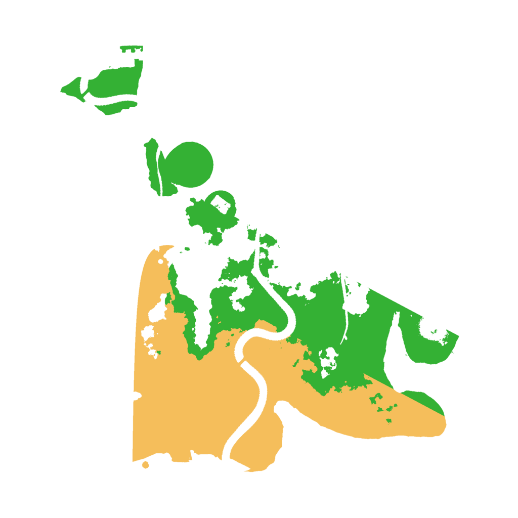 Biome Rust Map: Procedural Map, Size: 3000, Seed: 310
