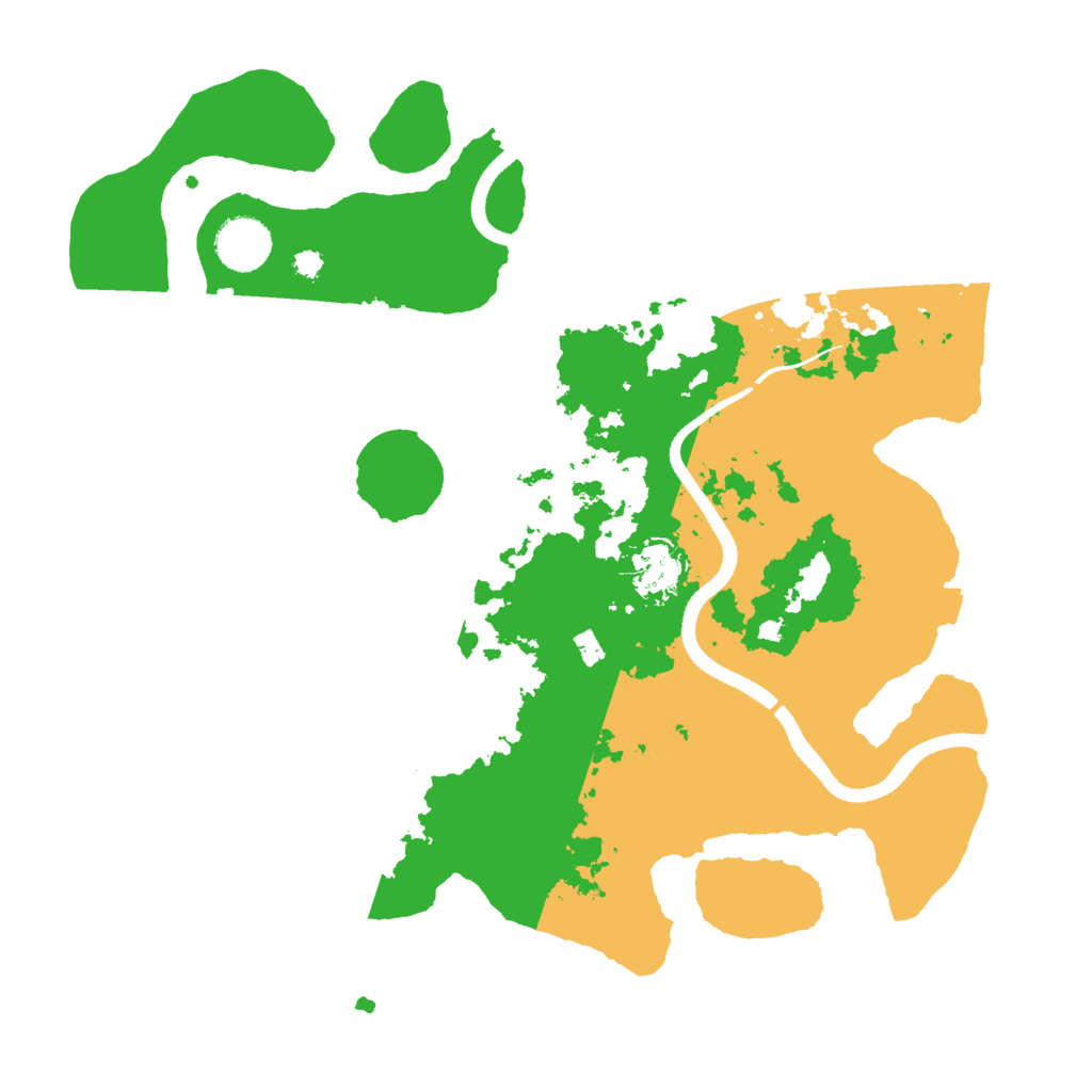 Biome Rust Map: Procedural Map, Size: 3500, Seed: 918788163