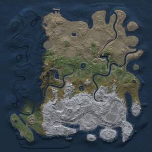 Thumbnail Rust Map: Procedural Map, Size: 4250, Seed: 762631608, 15 Monuments