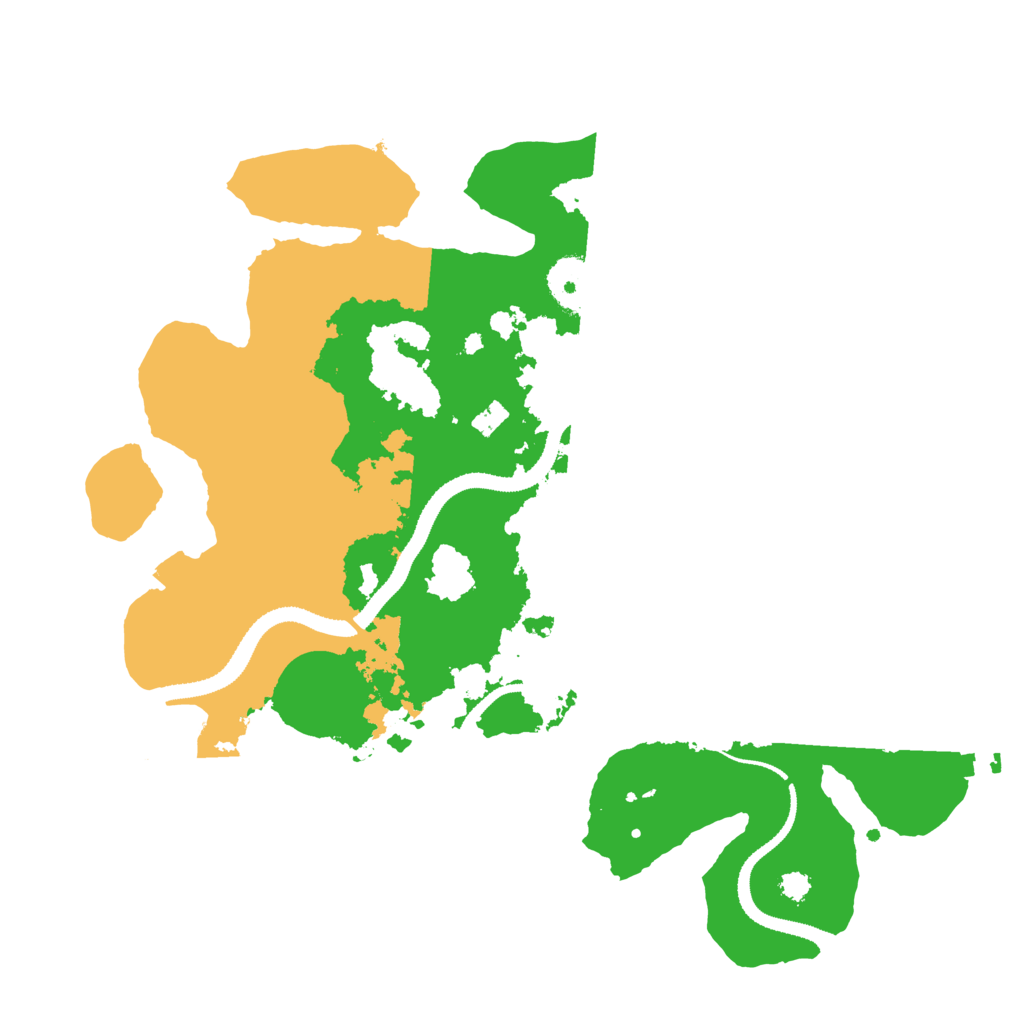 Biome Rust Map: Procedural Map, Size: 3150, Seed: 287825136
