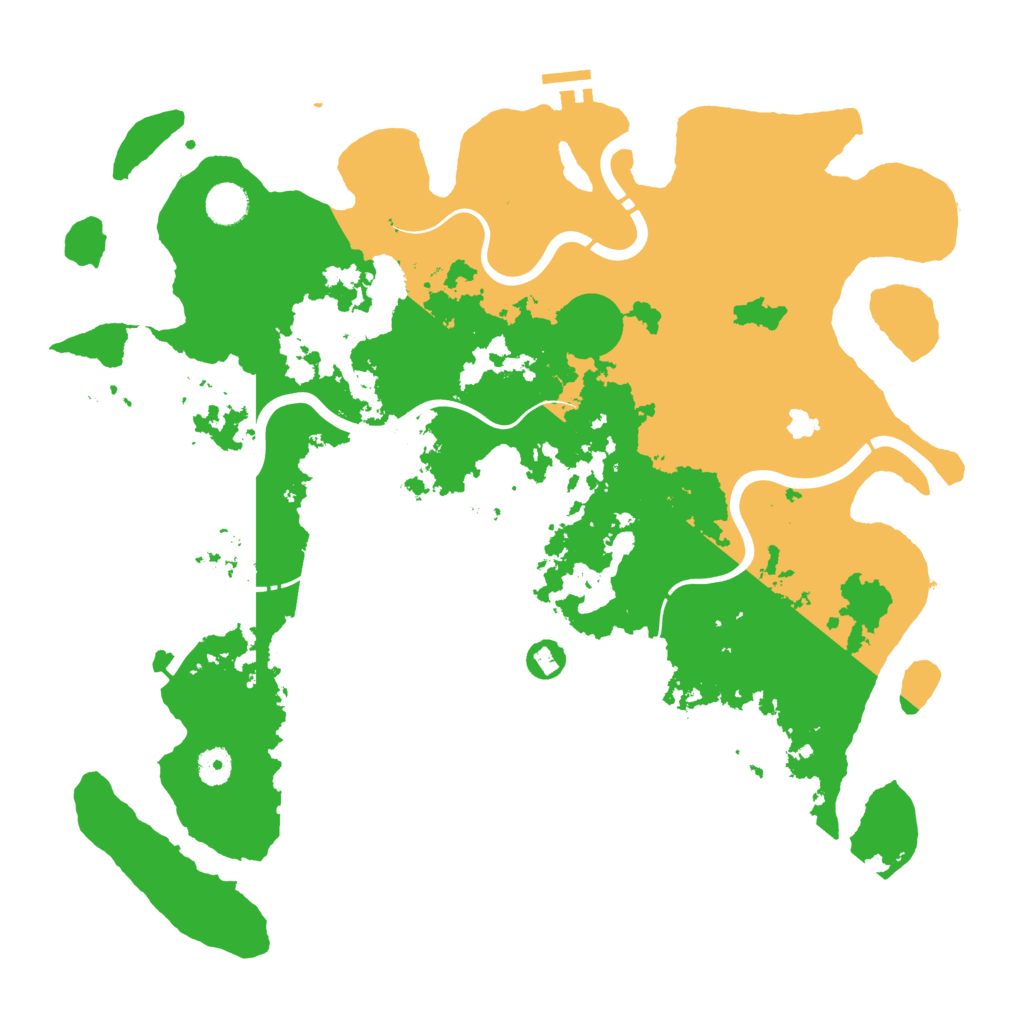 Biome Rust Map: Procedural Map, Size: 4250, Seed: 85630