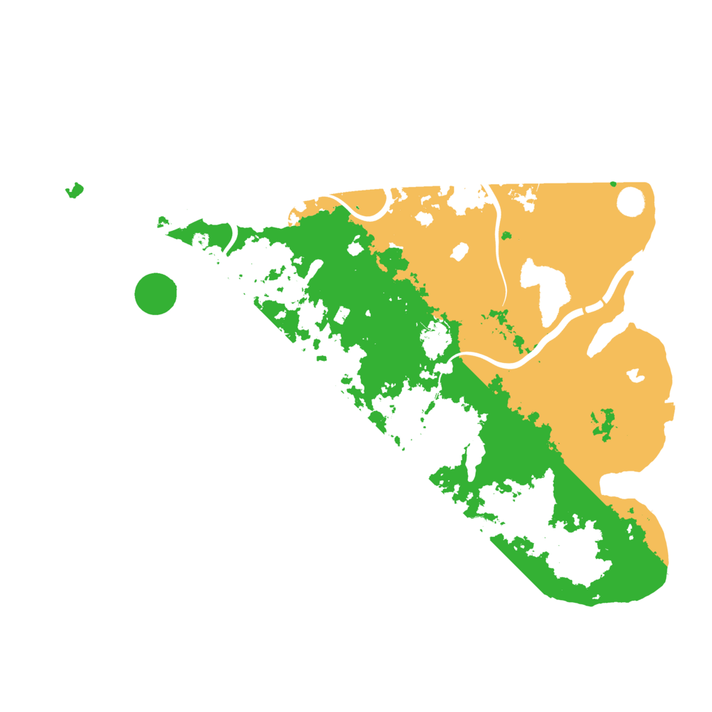 Biome Rust Map: Procedural Map, Size: 4500, Seed: 4763